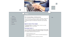 Desktop Screenshot of lernsoftware-filius.de